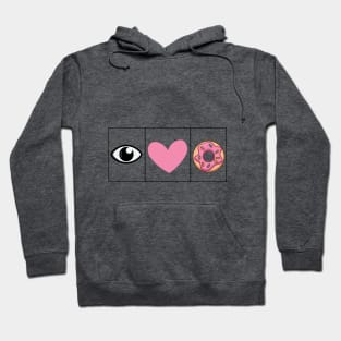 I love Doughnuts - Lovely T-Shirt Gift Hoodie